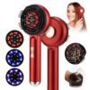 FBR™ Electric Massage Comb Red Light Scalp Brush Anti-Hair Loss Liquid Oil Applicator