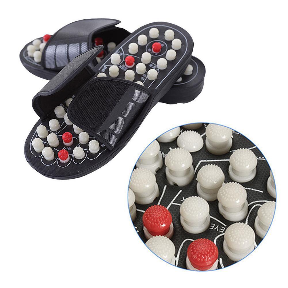 Acupuncture Healthy Relaxation Rotating Foot Massage Slipper-FullBodyRelax