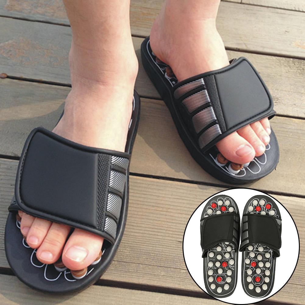 Acupuncture Healthy Relaxation Rotating Foot Massage Slipper-FullBodyRelax