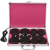 16pcs/set Natural Massage Hot Stones Spa Rock Basalt Heater 110V 220V w/ Box-FullBodyRelax