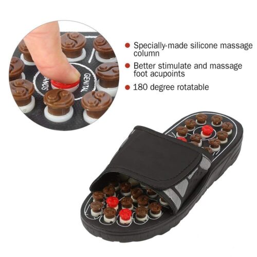 Foot Acupoint Activating Reflexology Massage Sandal-FullBodyRelax