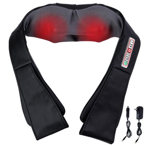 FBR™ Shiatsu Neck & Back Massager With Heat Deep Kneading