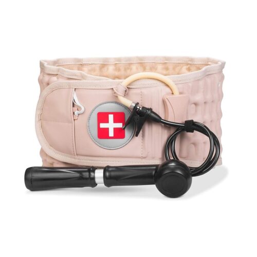 Inflatable Waist Support Belt Lumbar Stabilizer Brace Lumbar Air Traction Tool