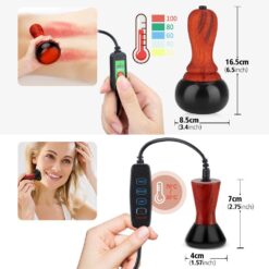FBRUSA™ Natural Energy Bian Stone Heating Gua Sha Massager