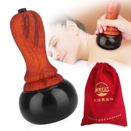FBRUSA™ Natural Energy Bian Stone Heating Gua Sha Massager
