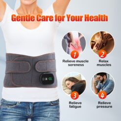 FBR™ Infrared Heating Waist Massage Belt Vibration