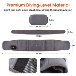 FBR™ Infrared Heating Waist Massage Belt Vibration