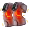 Cordless Heated Knee Massager with Vibration, Electric Heating Knee Pad for Joint Pain Relief