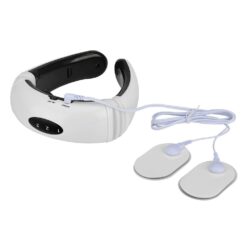 Electric Pulse Neck Massager Far Infrared Heating Pain Relief Device-FullBodyRelax