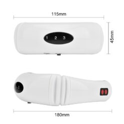 Electric Pulse Neck Massager Far Infrared Heating Pain Relief Device-FullBodyRelax