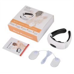 Electric Pulse Neck Massager Far Infrared Heating Pain Relief Device-FullBodyRelax
