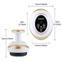 Electric Guasha Scraping Massage Cupping Body Vacuum Cans Suction Massager - Image 4