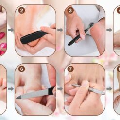 23 in 1 Pedicure Kit Foot Rasp Peel Callus Dead Skin Remover - Image 12