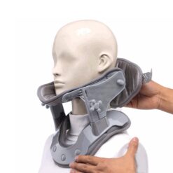 Alternative view of FBR™ Heating Inflatable Neck Traction Device Cervical Collar for Neck Pain Relief