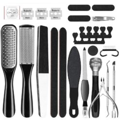 23 in 1 Pedicure Kit Foot Rasp Peel Callus Dead Skin Remover - Image 4