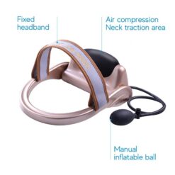 Neck Traction Cervical Posture Pump Air Filled Vertebra Correction Tractor-FullBodyRelax