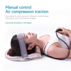 Neck Traction Cervical Posture Pump Air Filled Vertebra Correction Tractor-FullBodyRelax