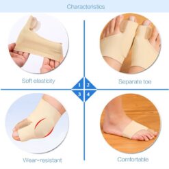 1 Pair Toe Separator Hallux Valgus Bunion Corrector-FullBodyRelax