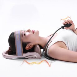 Neck Traction Cervical Posture Pump Air Filled Vertebra Correction Tractor-FullBodyRelax