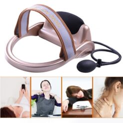 Neck Traction Cervical Posture Pump Air Filled Vertebra Correction Tractor-FullBodyRelax