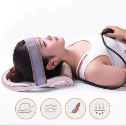 Neck Traction Cervical Posture Pump Air Filled Vertebra Correction Tractor-FullBodyRelax