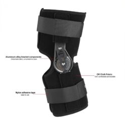Adjustable Medical Hinged Knee Brace Patella Compression Support Relief Powerlifting-FullBodyRelax