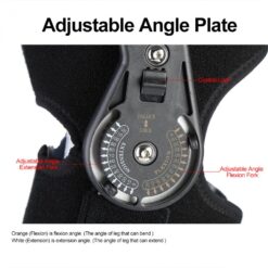 Adjustable Medical Hinged Knee Brace Patella Compression Support Relief Powerlifting-FullBodyRelax