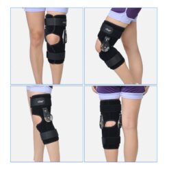 Adjustable Medical Hinged Knee Brace Patella Compression Support Relief Powerlifting-FullBodyRelax