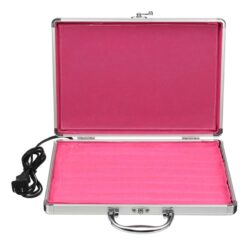 16pcs/set Natural Massage Hot Stones Spa Rock Basalt Heater 110V 220V w/ Box-FullBodyRelax