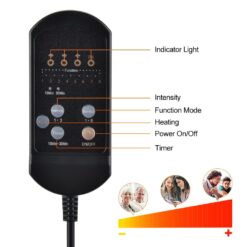 Electric Infrared Vibrating Car Chair Massage Pad - Image 6