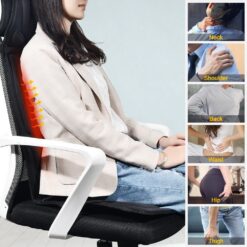 Electric Infrared Vibrating Car Chair Massage Pad - Image 9