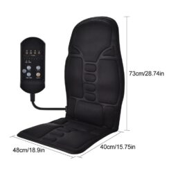 Electric Infrared Vibrating Car Chair Massage Pad - Image 3