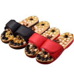 Natural Stone Foot Reflexology Acupoint Massage Slippers - Image 4