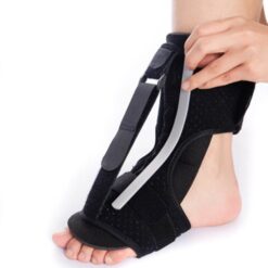 Adjustable Plantar Fasciitis Night Sleeping Socks Splint Foot Drop Ankle Brace - Image 8
