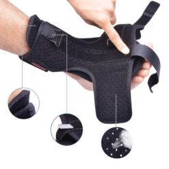 Adjustable Plantar Fasciitis Night Sleeping Socks Splint Foot Drop Ankle Brace - Image 5