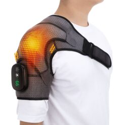 Heating Vibration Shoulder Massage Brace for Pain Relief