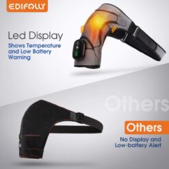 Heating Vibration Shoulder Massage Brace for Pain Relief - Image 7