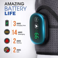 Heating Vibration Shoulder Massage Brace for Pain Relief - Image 6