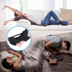 Adjustable Plantar Fasciitis Night Sleeping Socks Splint Foot Drop Ankle Brace - Image 6