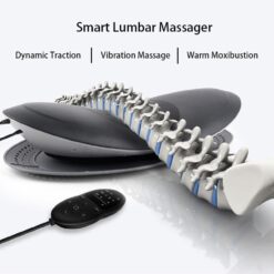 Smart Lumbar Massager with Dynamic Traction, Heat Therapy & Vibration Massage – Lower Back Stretching Device for Home Relaxation - Image 10