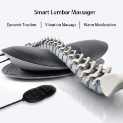 Smart Lumbar Massager with Dynamic Traction, Heat Therapy & Vibration Massage – Lower Back Stretching Device for Home Relaxation - Image 6