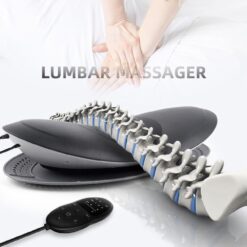 Smart Lumbar Massager with Dynamic Traction, Heat Therapy & Vibration Massage – Lower Back Stretching Device for Home Relaxation - Image 5