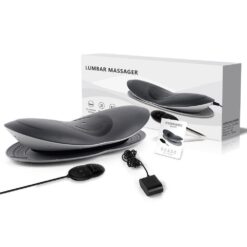 Smart Lumbar Massager with Dynamic Traction, Heat Therapy & Vibration Massage – Lower Back Stretching Device for Home Relaxation