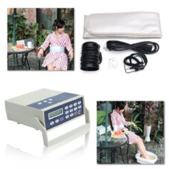Professional Ionic Detox Foot Bath Spa Cleanse Machine w/ Fir Belt-FullBodyRelax