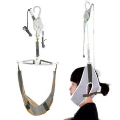 Pain Relief Hanging Neck Stretcher Neck Cervical Traction Stretch Gear Brace Kit-FullBodyRelax