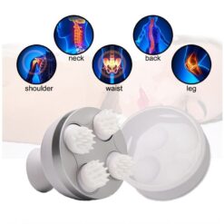 Electric Head Deep Tissue Kneading Vibrating Massager-FullBodyRelax