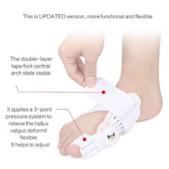 1 Pair Bunion Corrector Toe Separator Big Bone Thumb Protector-FullBodyRelax