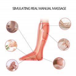 Air Compression Circulation Foot Leg Massager with Handheld Controller-FullBodyRelax