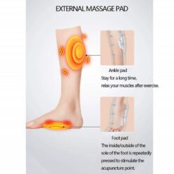 Air Compression Circulation Foot Leg Massager with Handheld Controller-FullBodyRelax