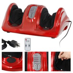 Shiatsu Kneading and Rolling Foot Massager W/ Remote Control-FullBodyRelax